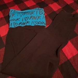 Pink Victoria secret leggings